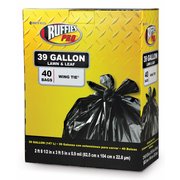 Ruffies Pro Trash Bags, 40 PK 1124912